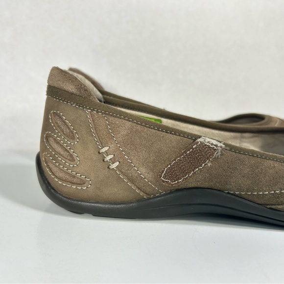 Ahnu Gracie Slip On Leather Tan Ballet Flats Shoes F8013K; Women 7.5 Please Read - Picture 5 of 15